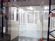 Easy installation Modular Glass cleanroom supplier